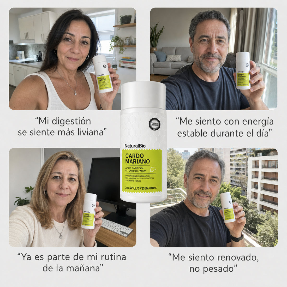 Sentite más liviano. Con más energía.