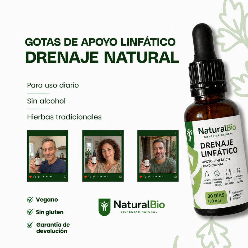 Gotas de Drenaje Linfático
